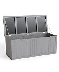 Streamdale 112 Gallon Wooden Deck Box - Outdoor Storage