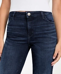 Guess Women's Straight Fit Mid Rise Jeans