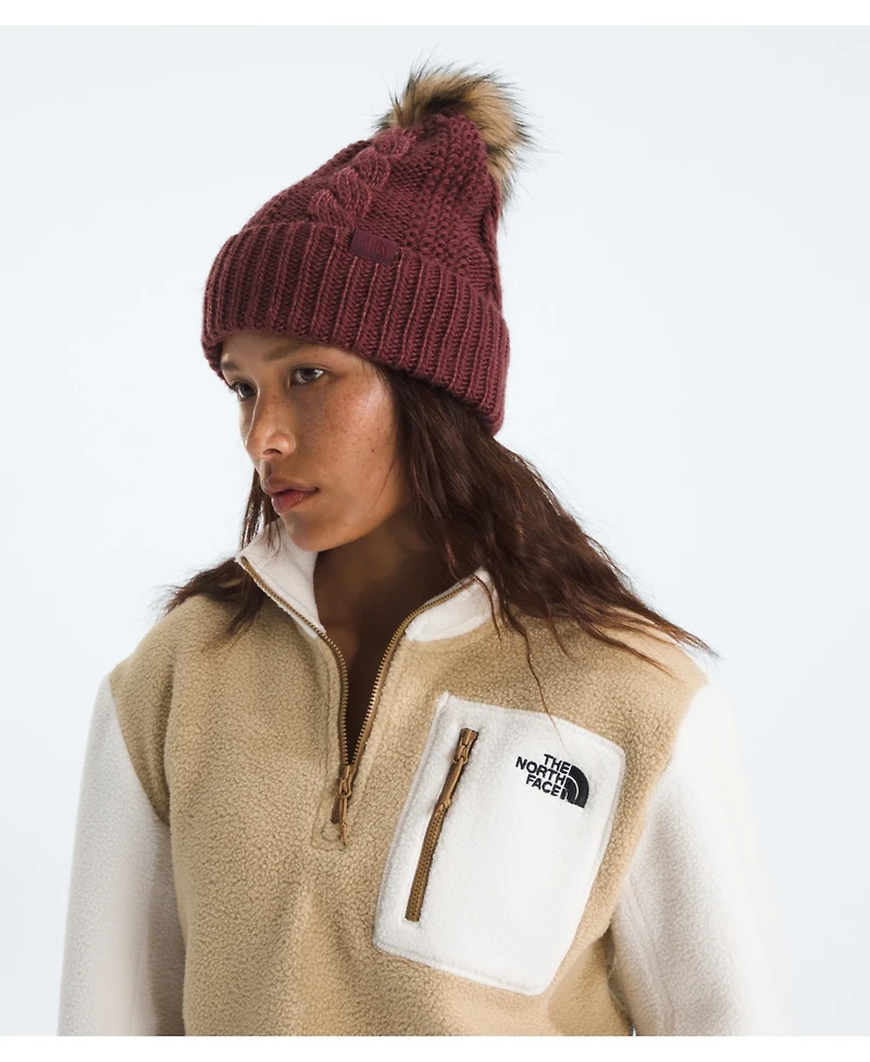 The North Face Women's Oh Mega Faux-Fur Pom Beanie