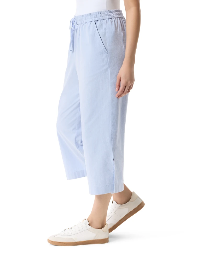 Gloria Vanderbilt Women's Blaine Pull-On Cotton Cropped Pants