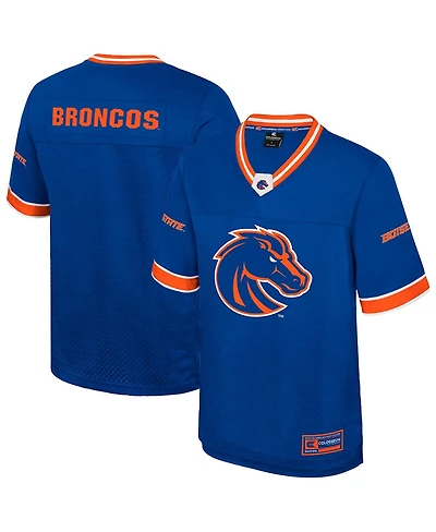 Colosseum Men's Royal Boise State Broncos Nothing But The Hits Football Jersey