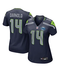 Nike Women's Sam Darnold College Navy Seattle Seahawks Team 50th Season Game Jersey