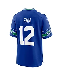 Nike Men's 12 Fan Royal Seattle Seahawks Alternate 2 50th Season Game Jersey