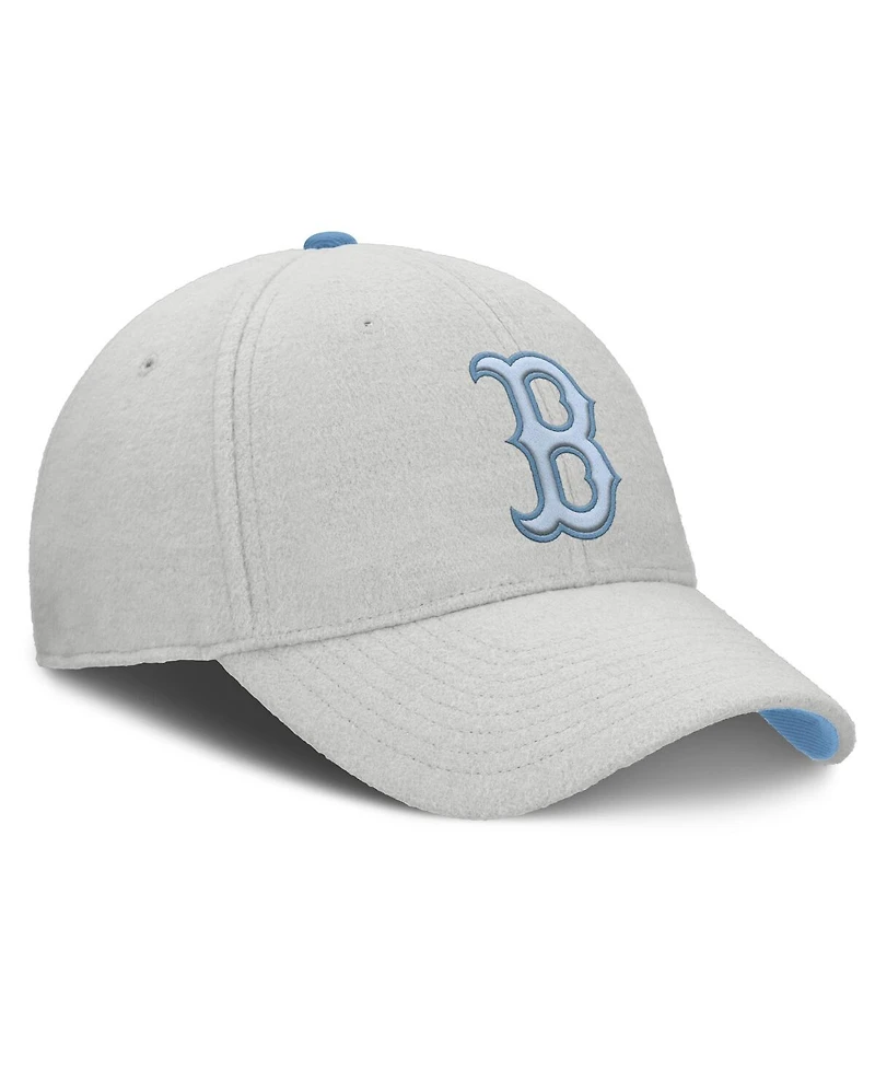 Nike Men's Gray Boston Red Sox Club Adjustable Hat