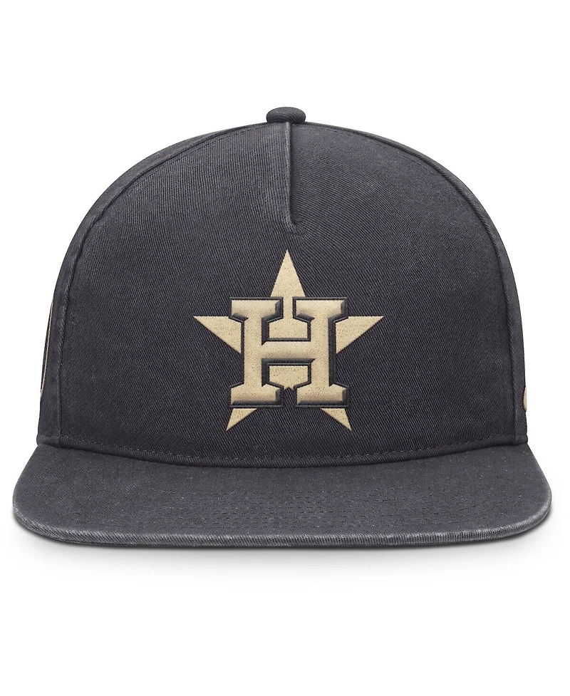 Nike Men's Anthracite Houston Astros Monotone Pro Adjustable Hat