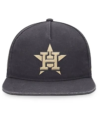 Nike Men's Anthracite Houston Astros Monotone Pro Adjustable Hat