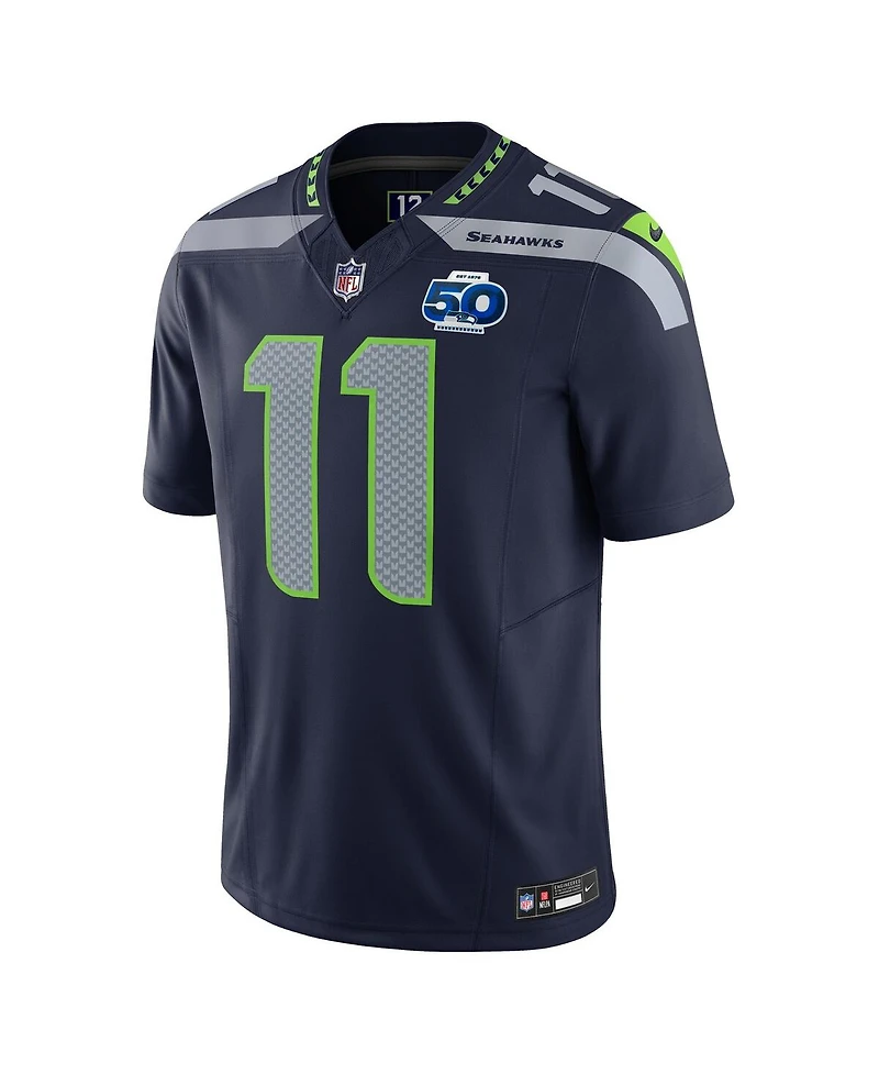Nike Men's Jaxon Smith-Njigba College Navy Seattle Seahawks Team 50th Season Vapor F.u.s.e. Limited Jersey