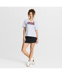 Fanatics Women's White Arizona Cardinals Redzone Slub Boxy T-Shirt