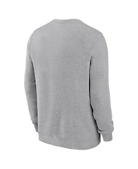 Nike Men's Gray Texas Longhorns Arch Pullover Sweatshirt