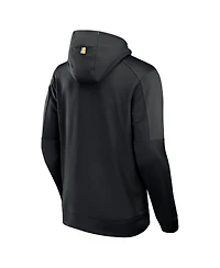 Fanatics Men's Black Iowa Hawkeyes Defender Full-Zip Hoodie