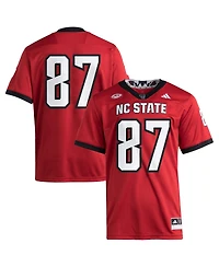 Adidas Men's 87 Red Nc State Wolfpack Premier Jersey