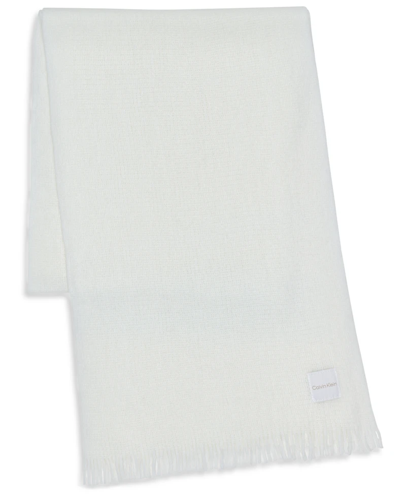 Calvin Klein Super Soft Fringe Detail Scarf