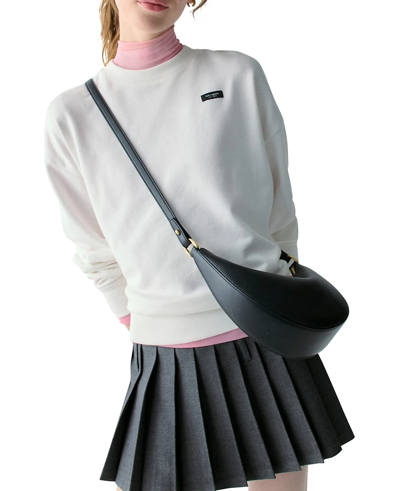 kate spade new york Duo Small Pebbled Leather Crossbody Bag