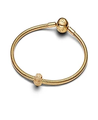 Pandora Gold Tone Textured Hamsa Hand Mini Charms