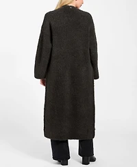 Guess Women's Long Sleeves Midi Cardigan Sweater