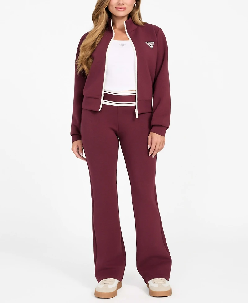 Guess Women's Ann Zip-Front Sweatshirt