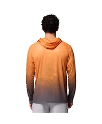Columbia Men's Tennessee Orange Volunteers Pfg Gradient Water Super Terminal Tackle Hoodie Omni-Wick T-Shirt