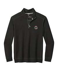 Tommy Bahama Men's Ohio State Buckeyes Montego Bay Half-Zip Jacket