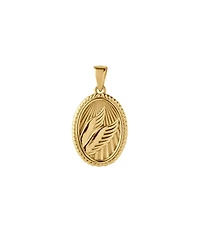 Vincero Women's Wings Necklace in Polished 14k Gold Pendant