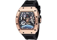 Invicta Men's 49011 S1 Rally Automatic 3 Hand Black Dial Watch