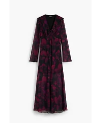 Desigual Women's Floral flowy long dress