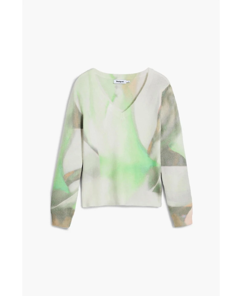 Desigual Women's Soft V-neck sweater