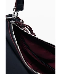 Desigual Women's Medium faux leather effect bag with stitching