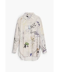 Desigual Women's Fluid collage shirt