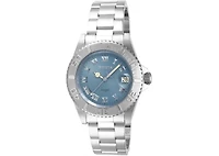 Invicta Women's 14361 Angel Quartz 3 Hand Light Blue Dial Watch