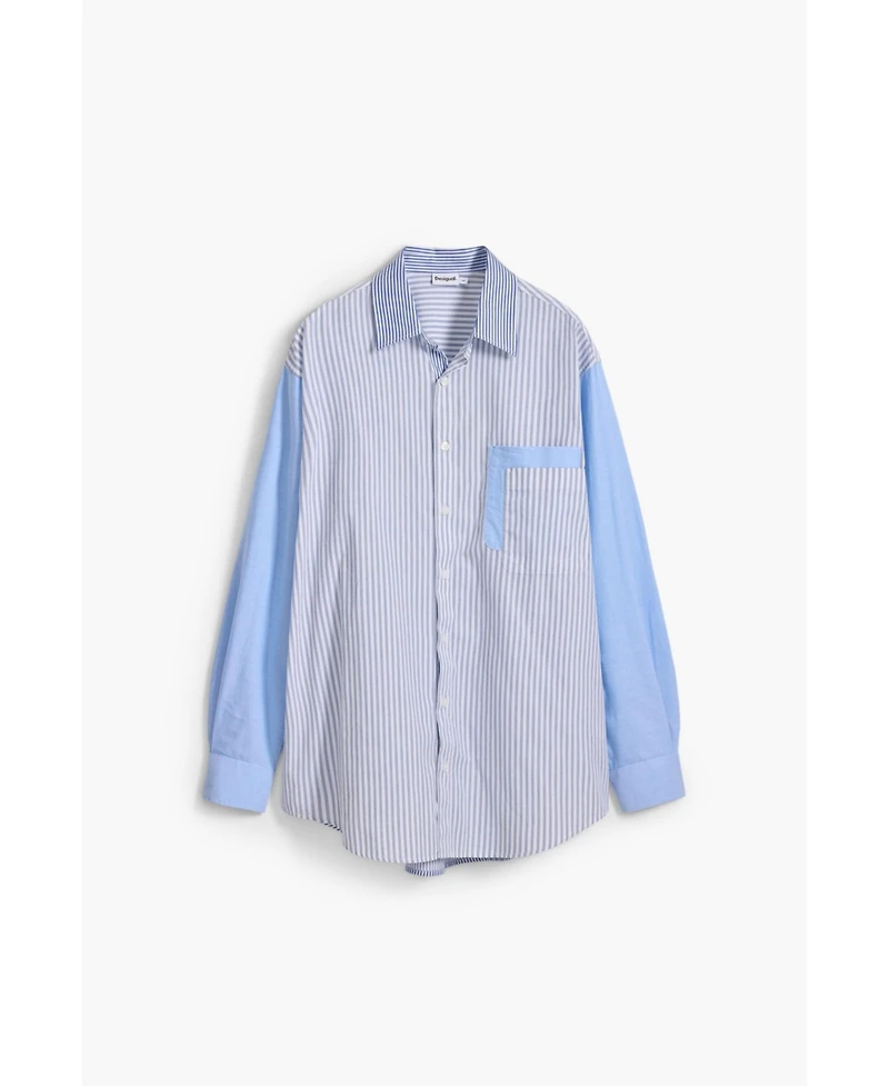 Desigual Men's Patchwork-Kombihemd