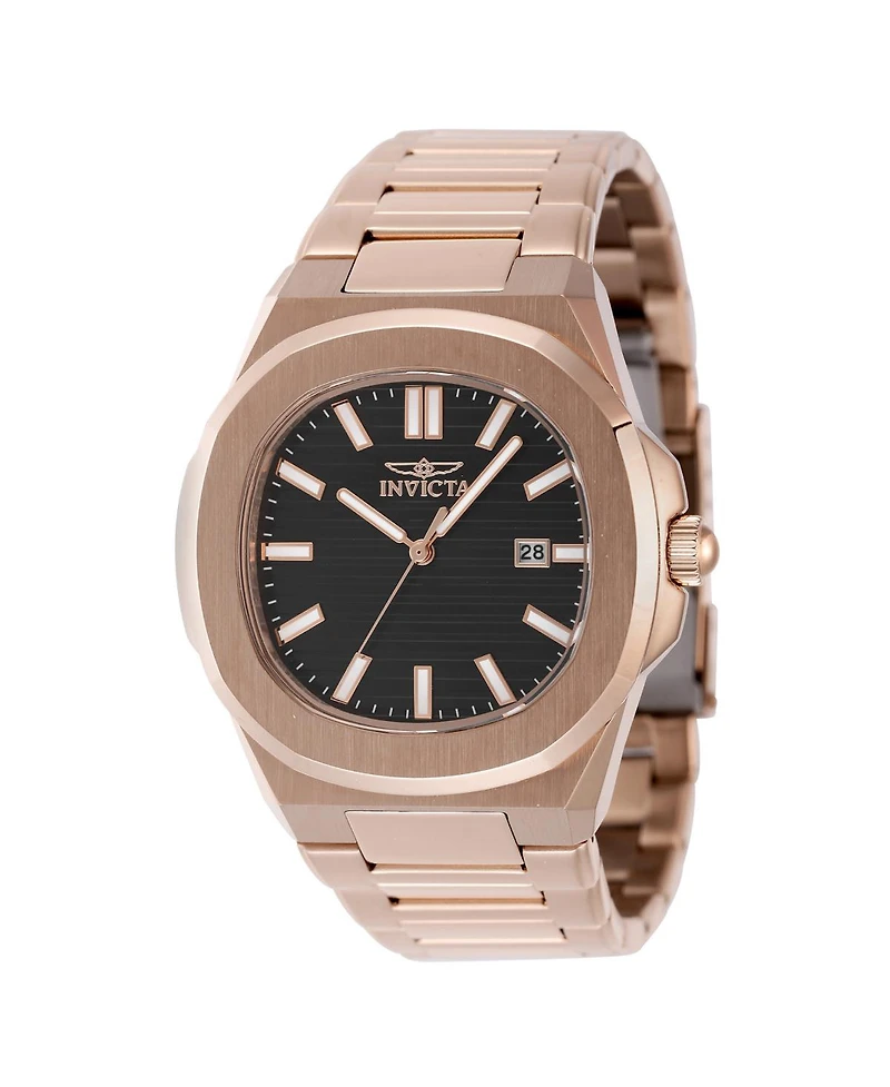 Invicta Men's 48519 Speedway Quartz 3 Hand Brown Dial Watch