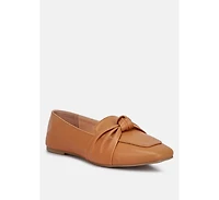 Denali Recycled Faux Leather Flat Loafers Women