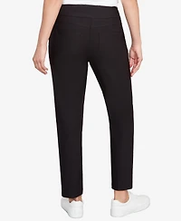 Ruby Rd. Petite Smooth Silky Tech Knit Ankle Pants