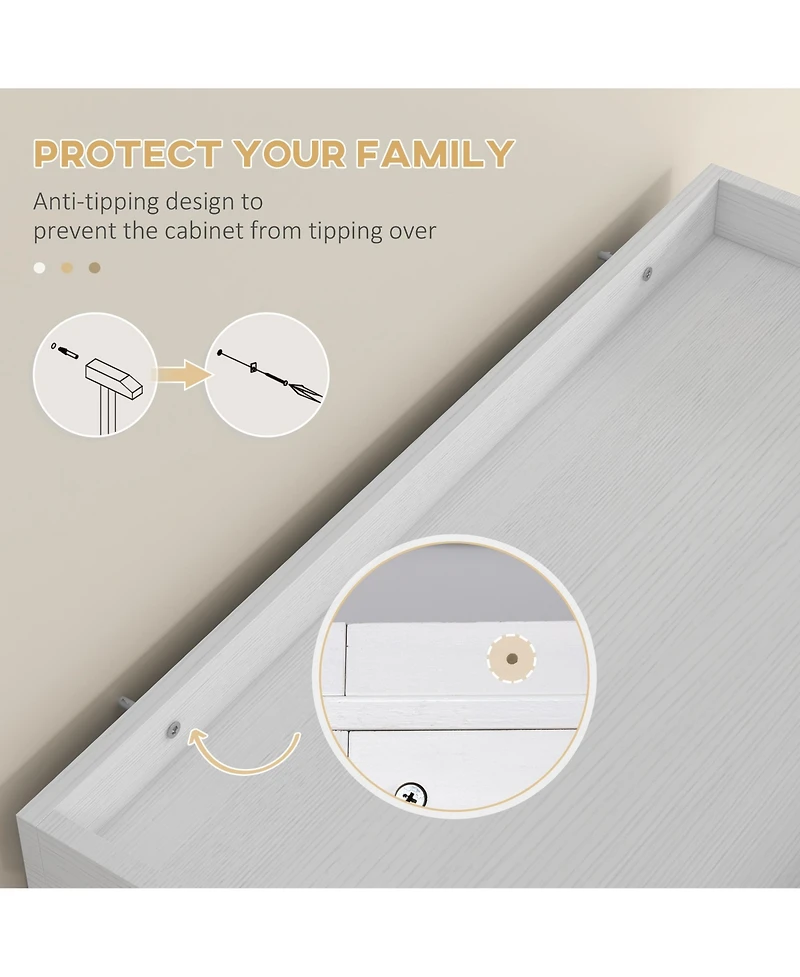 Slickblue Small and Large Kitchen Friendly Compact Storage Cabinet for Maximum Space Utilization