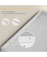 Slickblue Small and Large Kitchen Friendly Compact Storage Cabinet for Maximum Space Utilization