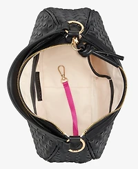 On 34th Woven Crossbody Hobo, Exclusively at Macy's