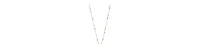 GiGiGirl Sterling Silver 14k Gold Plated With Multi-Colored Enamel Beaded Necklace