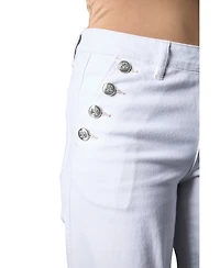 Blue Revival Women's Ariana Mid-Rise Wide-Leg Jeans