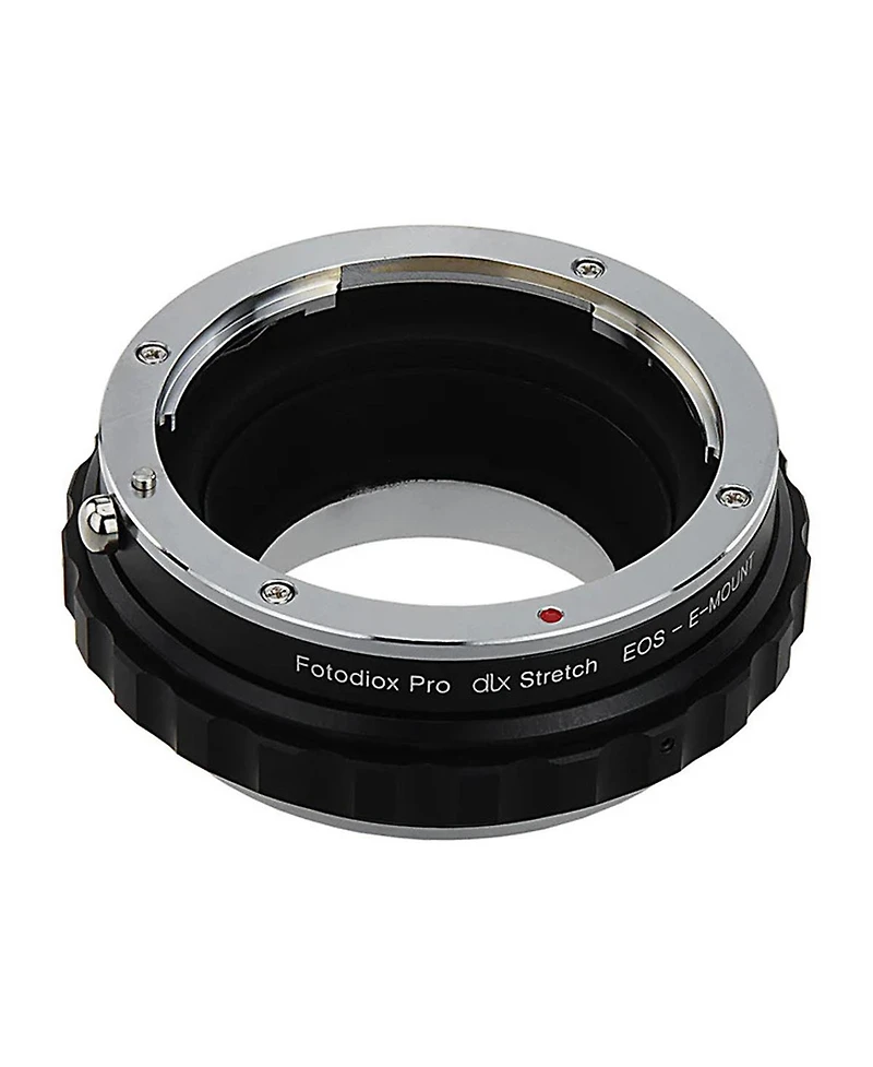 Fotodiox Dlx Series Canon Eos (Ef/Ef-s) D/Slr Lens to Sony Alpha E-Mount Mirrorless Camera Body Stretch Mount Adapter with Macro Focusing Helicoid and