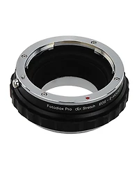 Fotodiox Dlx Series Canon Eos (Ef/Ef-s) D/Slr Lens to Sony Alpha E-Mount Mirrorless Camera Body Stretch Mount Adapter with Macro Focusing Helicoid and