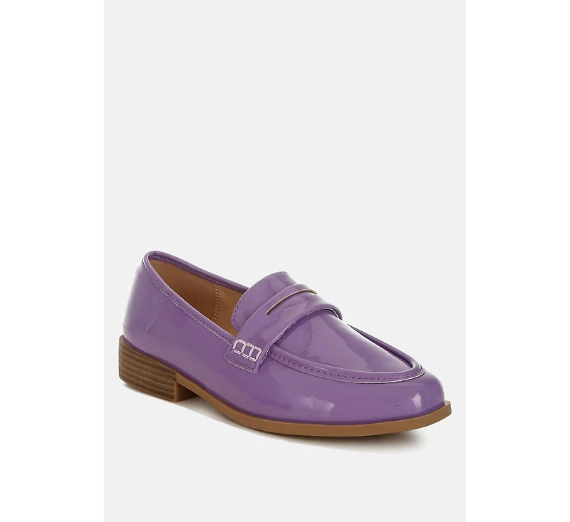 Mogul Penny Strap Detail Womens Loafer