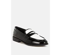 London Rag Bugle Duo Tone Penny Loafers Women