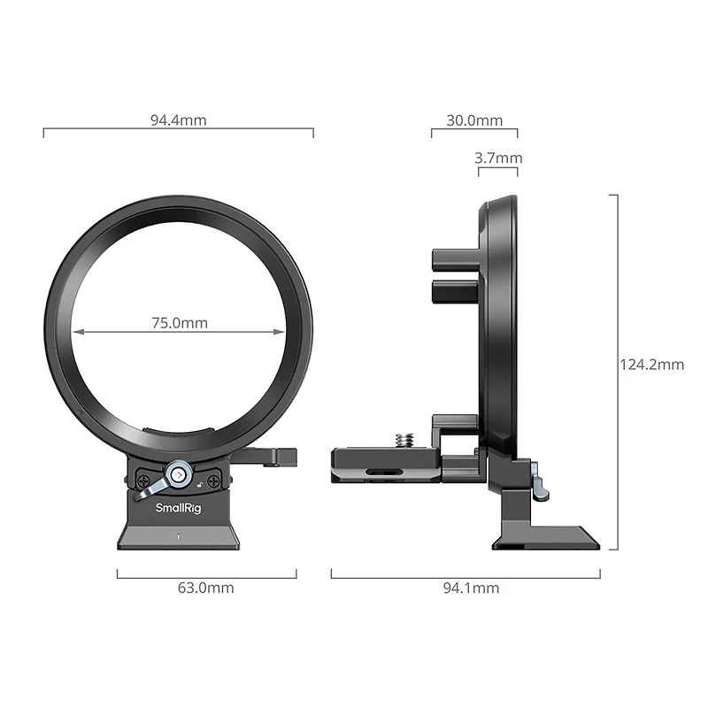 SmallRig Rotatable Horizontal-to-Vertical Mount Plate Kit for Panasonic Lumix S5II/S5IIX/G9II Camera