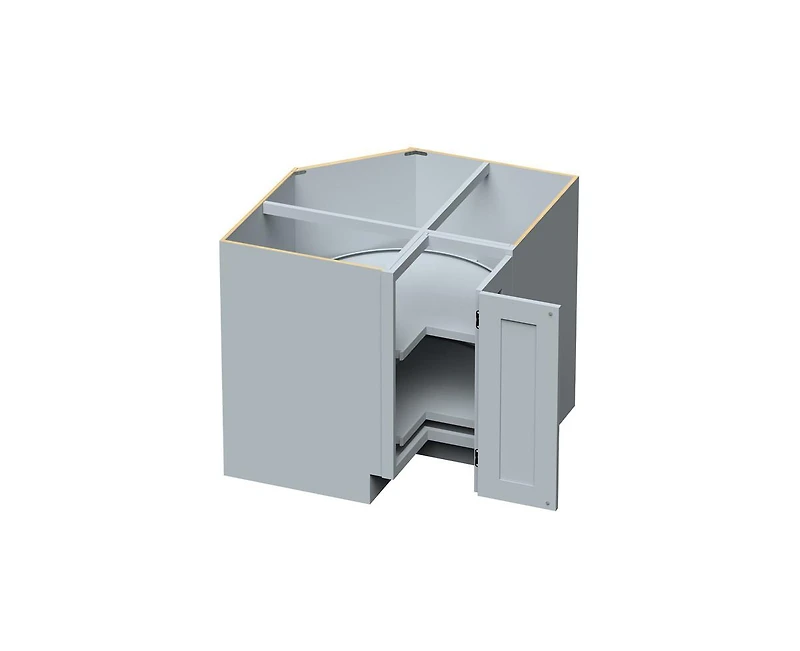 Casainc W36"x D24"x H34.5" Kitchen Corner Base Cabinet