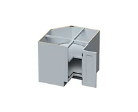 Casainc W36"x D24"x H34.5" Kitchen Corner Base Cabinet