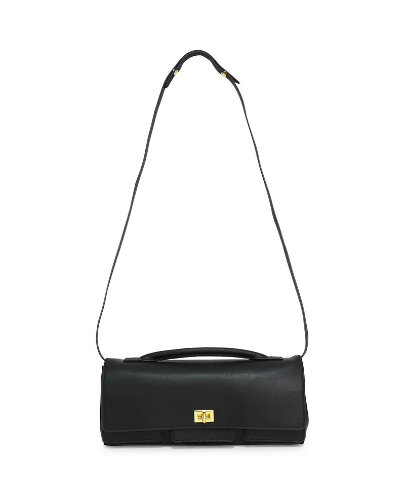 Belle & Bloom Love Boat Leather Clutch Bag