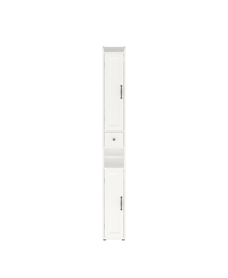 Casainc 67.51 in Slim Tall Bathroom Cabinet with Adjustable Shelves and 2 Doors