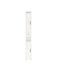 Casainc 67.51 in Slim Tall Bathroom Cabinet with Adjustable Shelves and 2 Doors