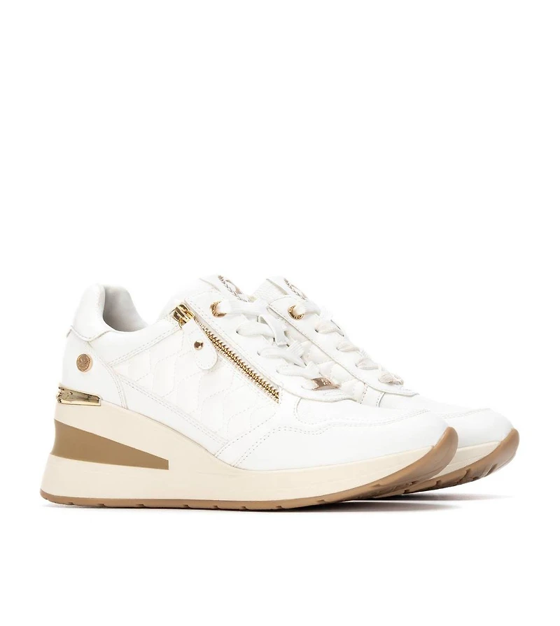 Xti Women's Quilted Wedge Sneakers By