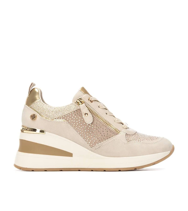 Women's Suede Wedge Sneakers By Xti